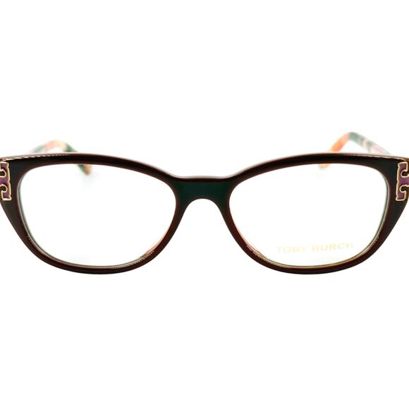 Tory Burch TY2093U Womens Plastic Eyeglass Frame 1384 Bordeaux 52-16